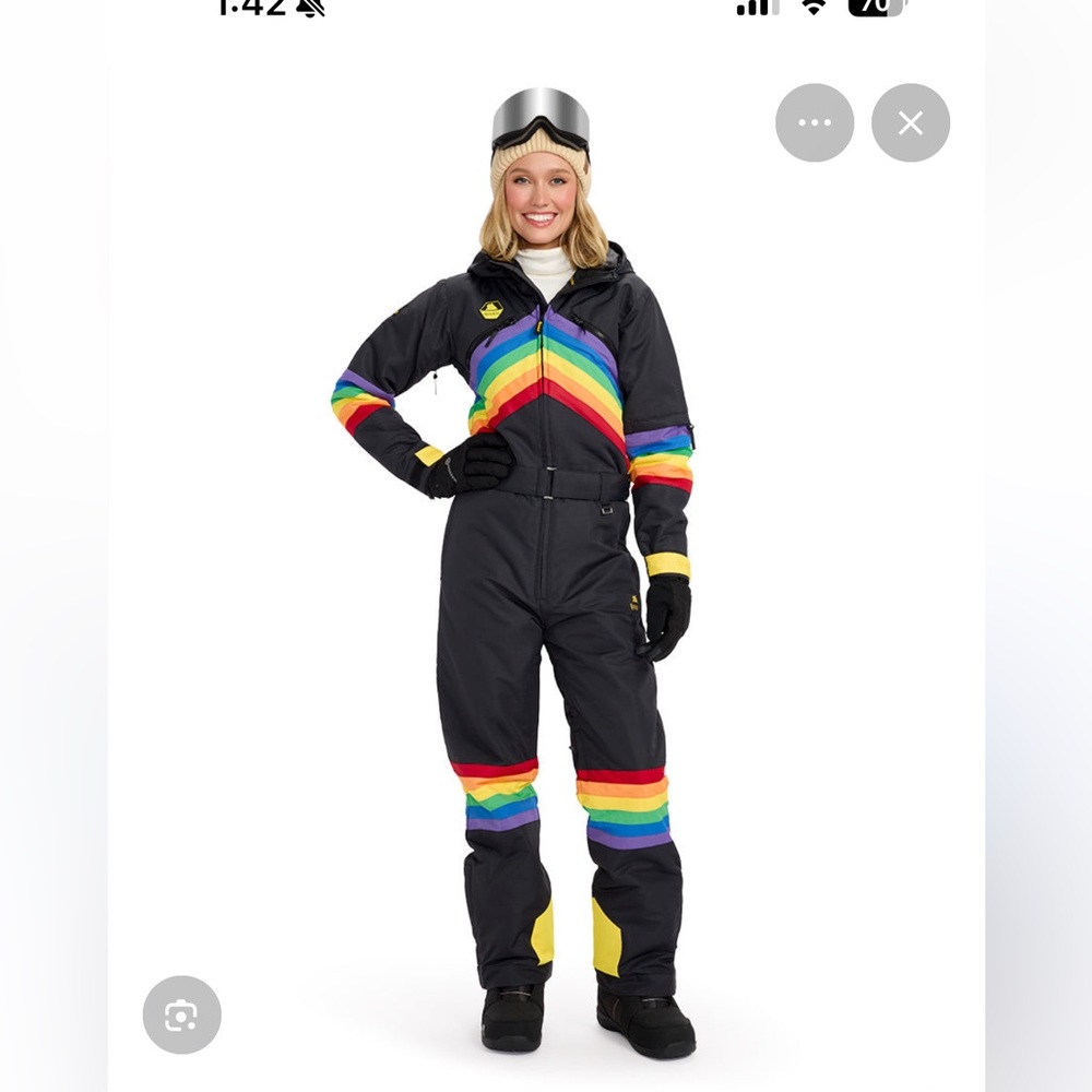 Tipsy Elves Midnight Shredder Snow Suit